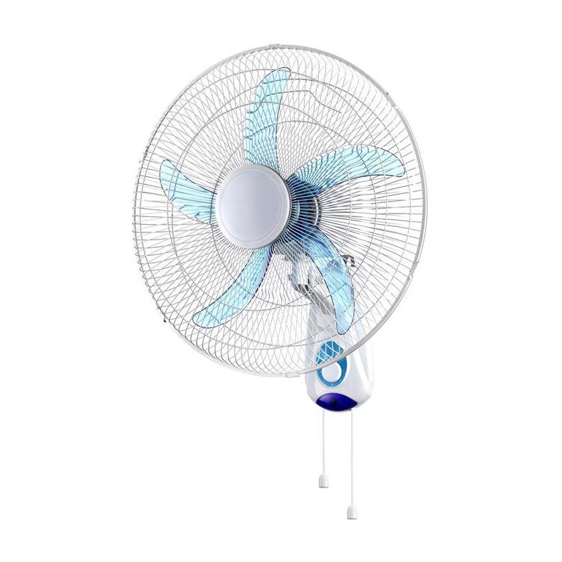 Ventilador de parede com grelha de plástico